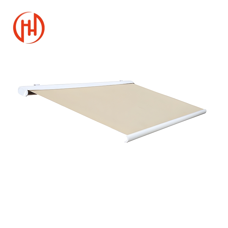 Electric Full Cassette Awning with Remote Control for Modern Terrace