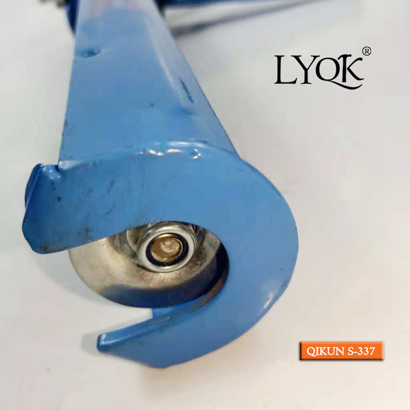 S-337 Opening Type Double Cartridges Skeleton Caulking Gun