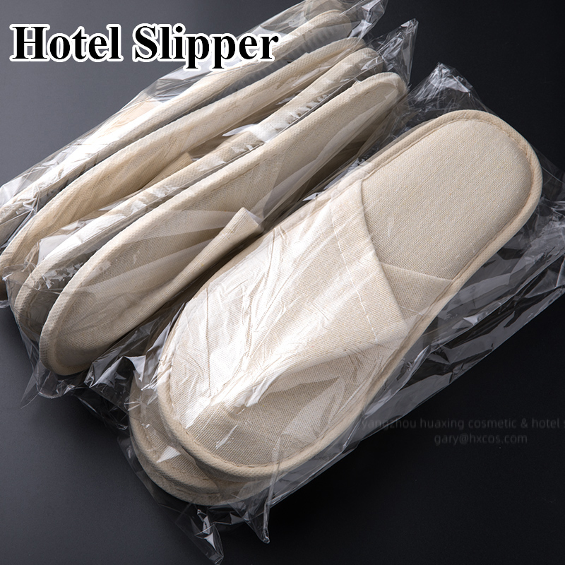 Disposable Hotel Slippers for Guests Bulk Slipper Pack for Hotel SPA Travel Closed Toe