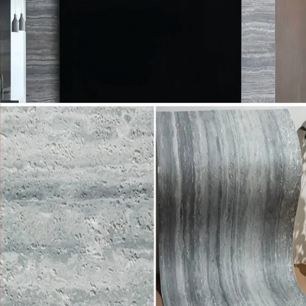 Artificial Stone Veneer Roman Travertine Flexible Soft Stone Interior Wall Decorative Panel