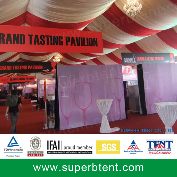 Aluminum Frame White Party Tent Foshan Factory Customizable