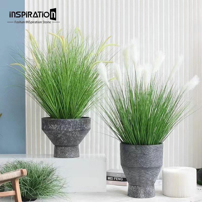 Горшки бетонные легкие для комнатных садовых растений