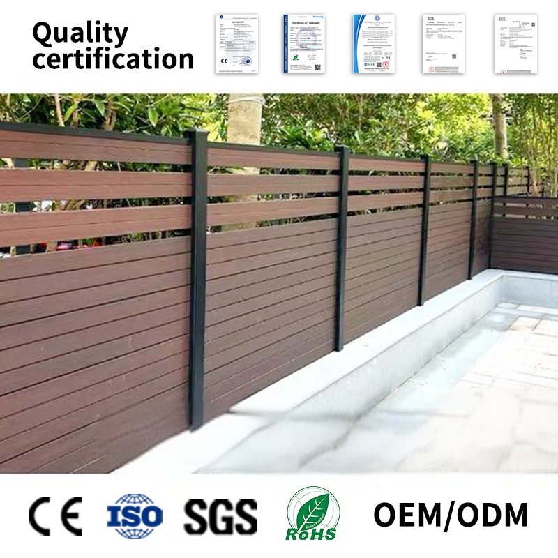 DIY Wood Plastic Fence Panels for Quick Outdoor Installation