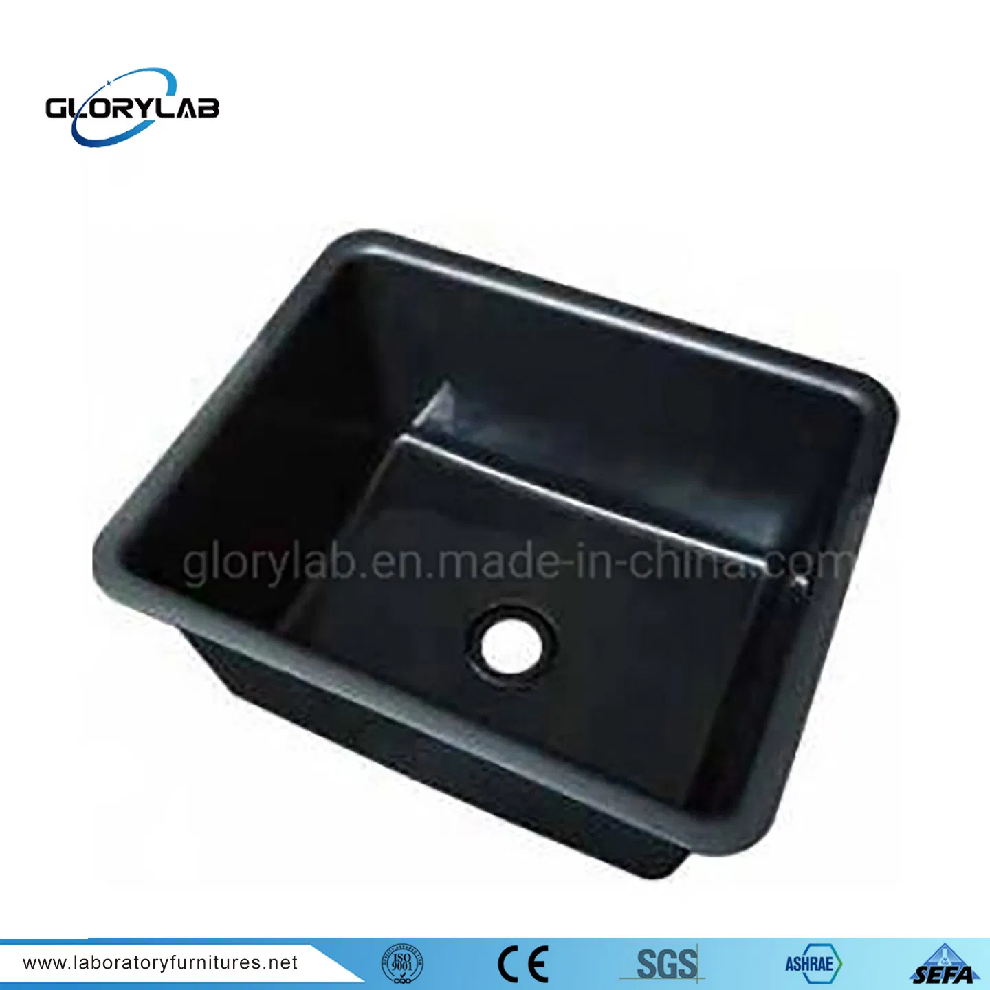 Lab Accessories Moderate Laboratory Sink with High Quality PP (JH-PS004)