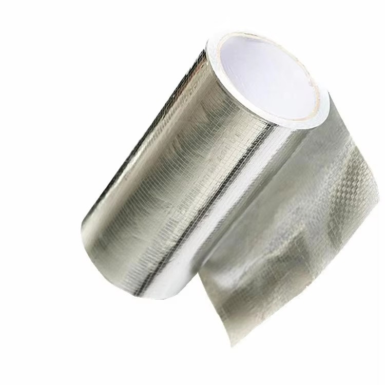 97% Reflectivity Aluminum Foil Woven Fabric Heat Insulation