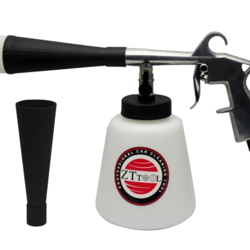 Versatile Adjustable Flow Cleaning Gun for Automotive Use