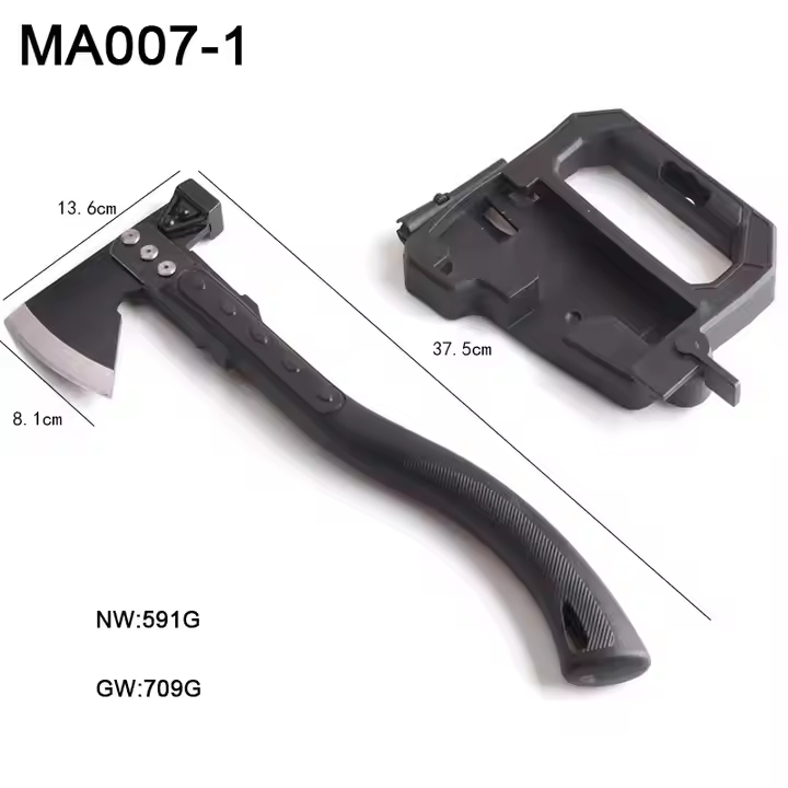 Damascus Camping Hammer Survival Hatchet Multi Tool Hammer Axe