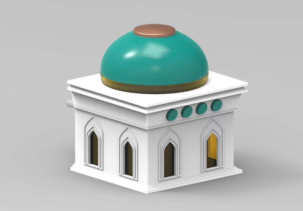 Shantou Sajadah Castle Player Cross-Border New Products Hot Sell in EU Plug Music Playback Plug Indonesia Market