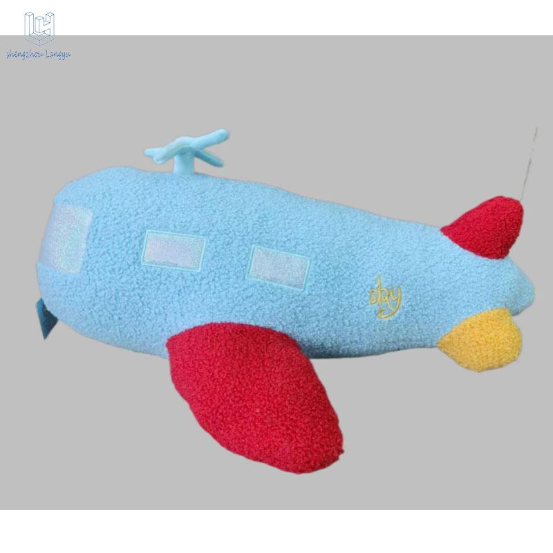 Wholesale Langyu Cute Stuffed Space Rocket for Kids Soft Astronaut Rocket Plushie Gift Kids Toys
