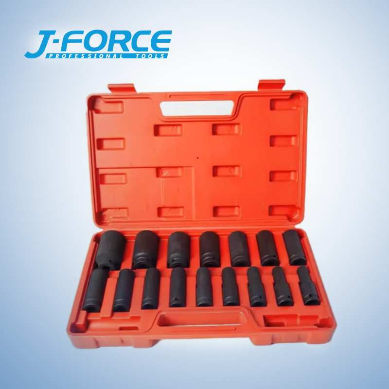 Набор ударных головок 3/4'' 16PCS J-FORCE