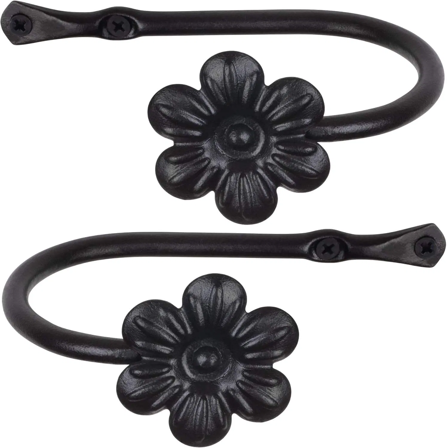 Decorative Metal Curtain Holder Curtain Bracket Holdback Curtain Hooks with New Design Technology