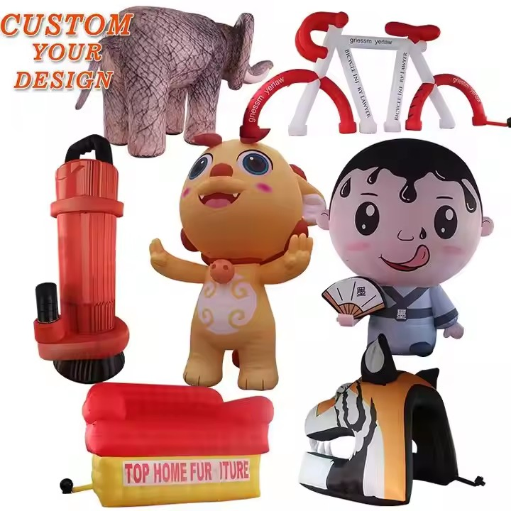 Inflatable Decorative Custom Giant Interactive Inflatable Cartoon Model Product for Promotion