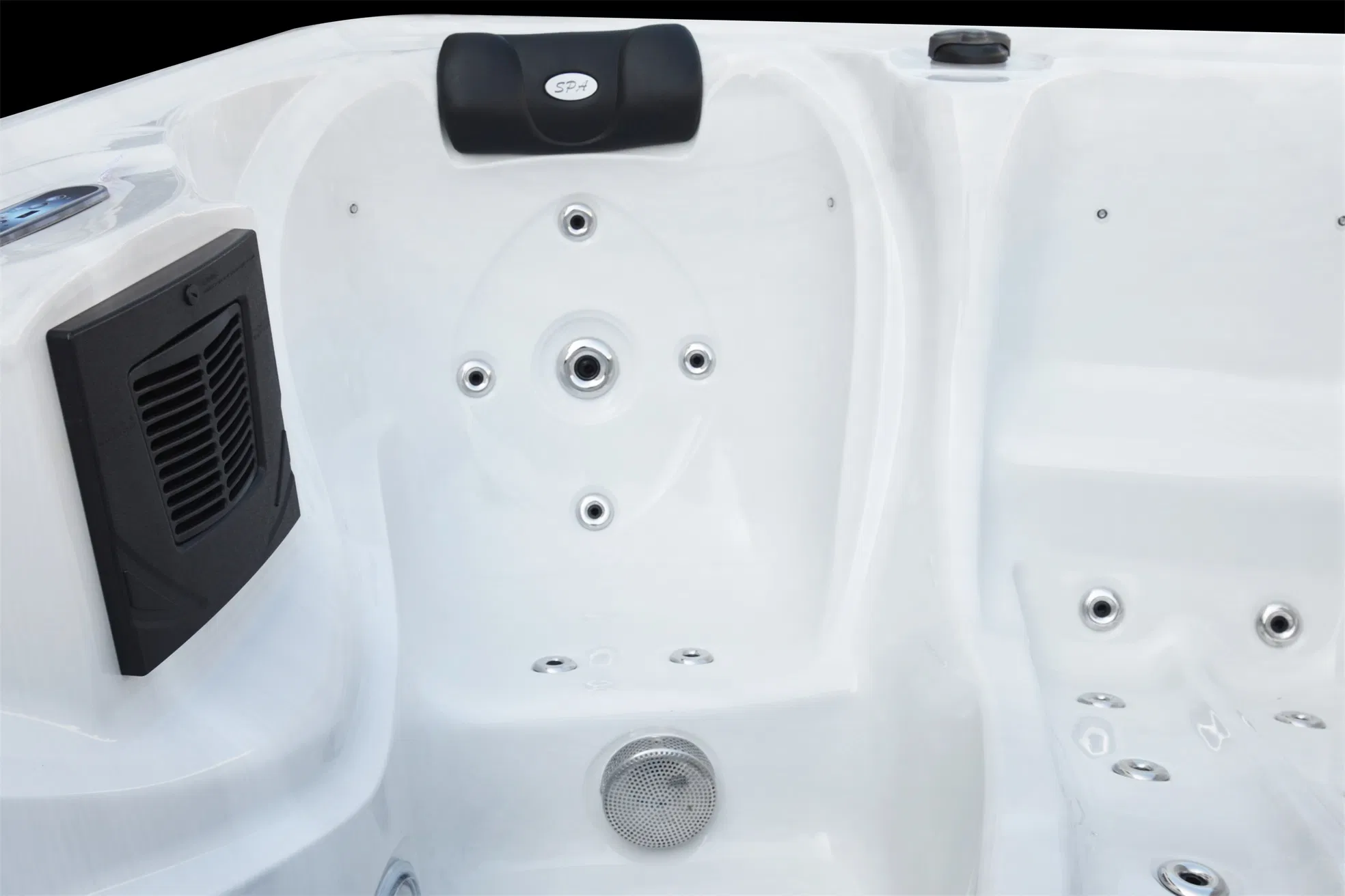 Портативный прямоугольный гидромассажный СПА-бассейн Premium