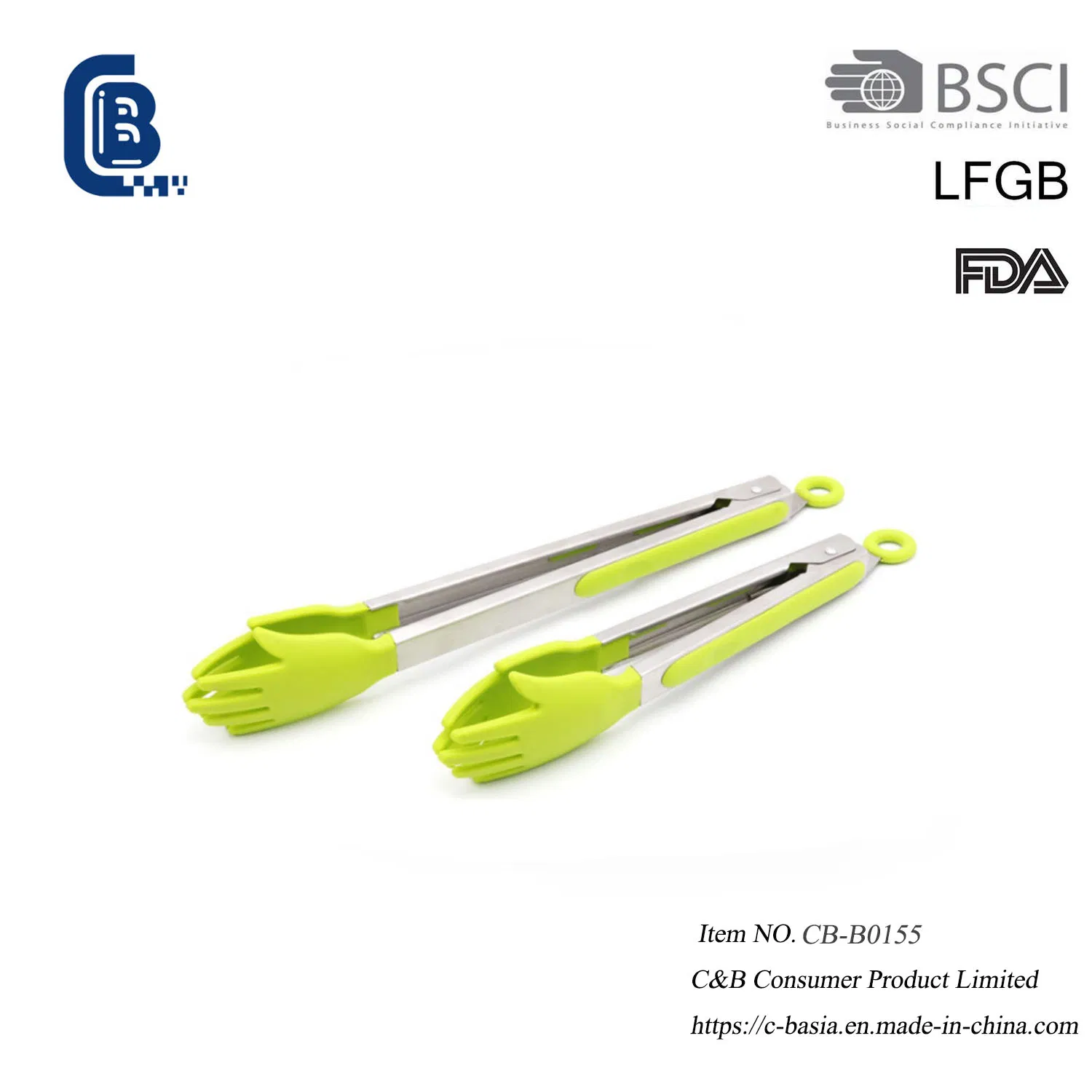 9 Inch Nylonpasta Spaghetti Noodles Serving Food Tongs, Kitchenware