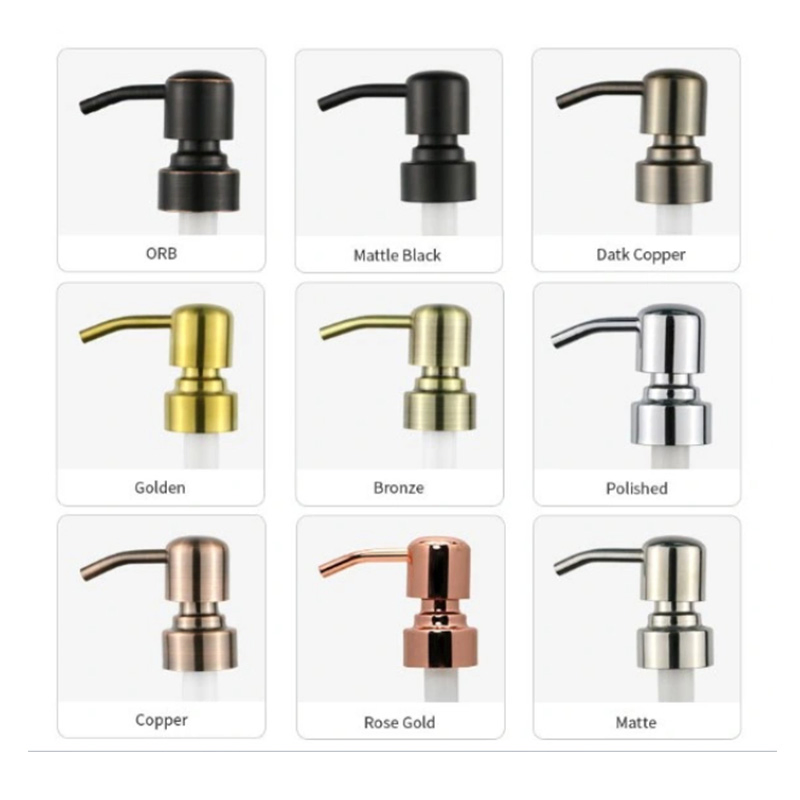 Замена помпы для дозатора мыла из нержавеющей стали 304