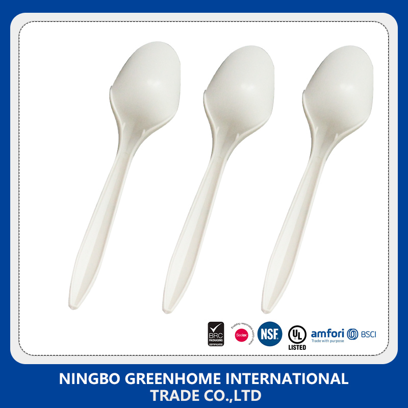 Biodegradable Corn Starch Disposable Knife and Fork Spoon