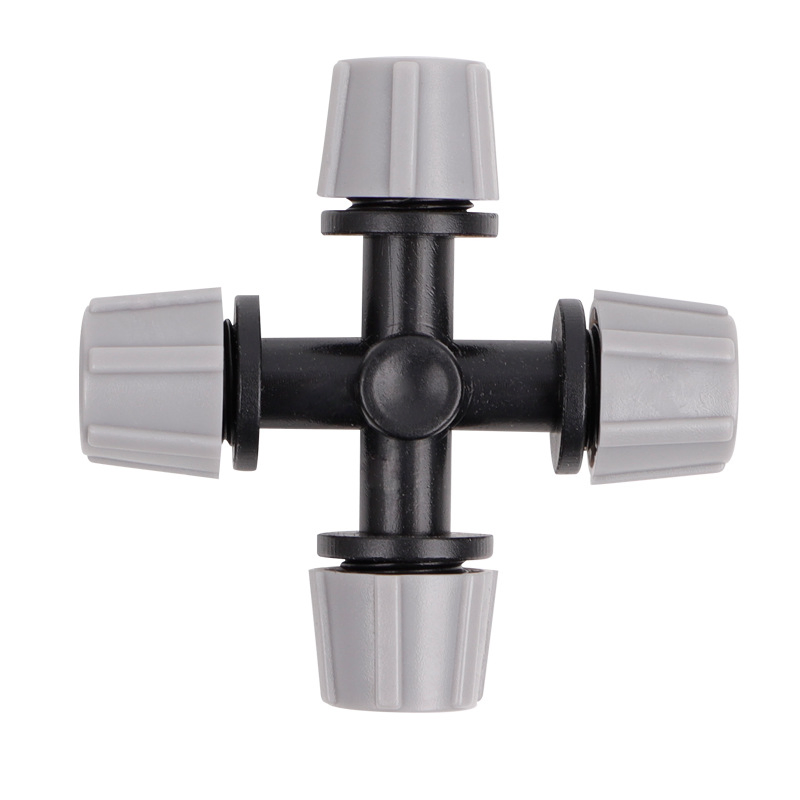 Sprinkler Agricultural Coolant Spray Suspension Mounted Humidification Cooling Cross Four-Way Atomizing Sprinkler Greenhouse Orchard