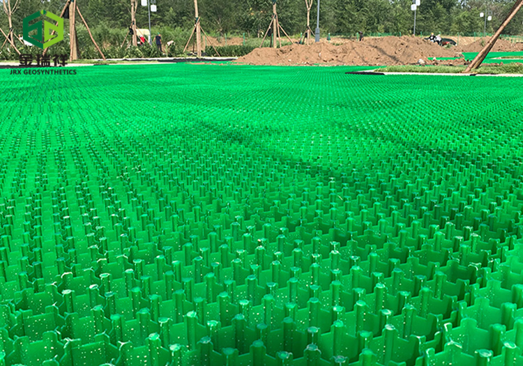 High Quality Ground Gravel Road Plastic Driveway Parking Lot Grid Heavy Duty Permeable Gravel Paver Wholesale Price Factory Supply