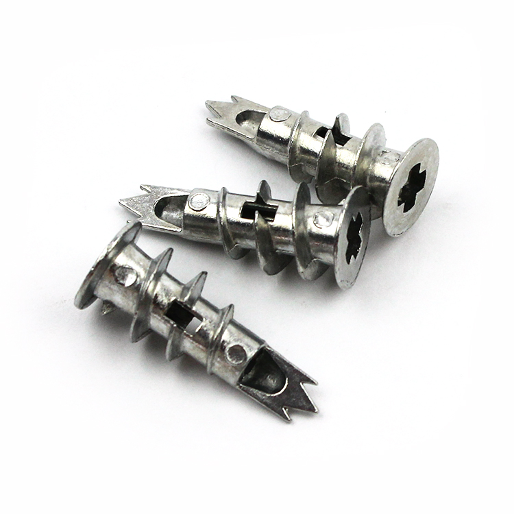 Саморезный дюбель для гипсокартона из цинкового сплава