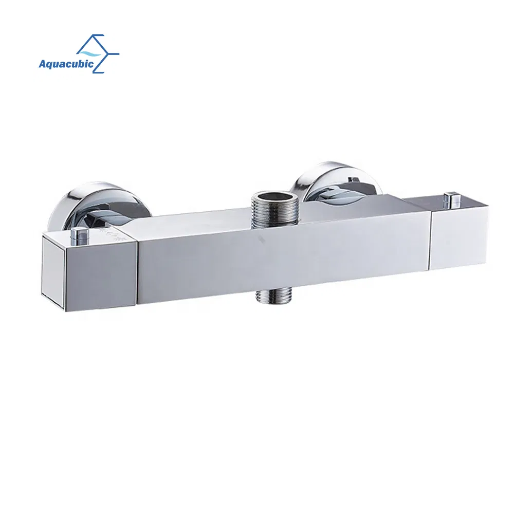 Household Copper Body Concealed Temperature Control Faucet Shower Mixer Valve