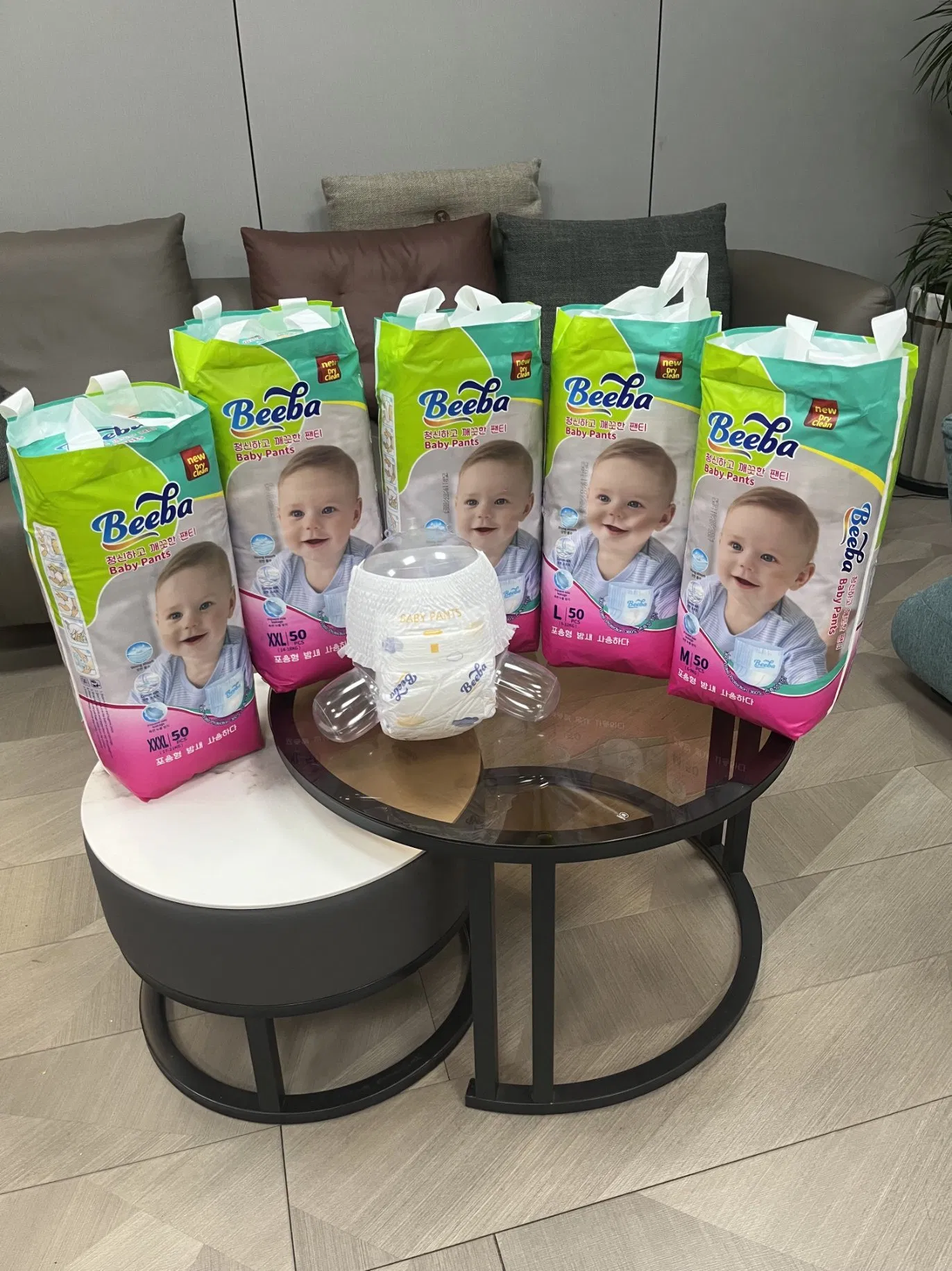 Детские подгузники Beeba OEM, хлопковые, оптом