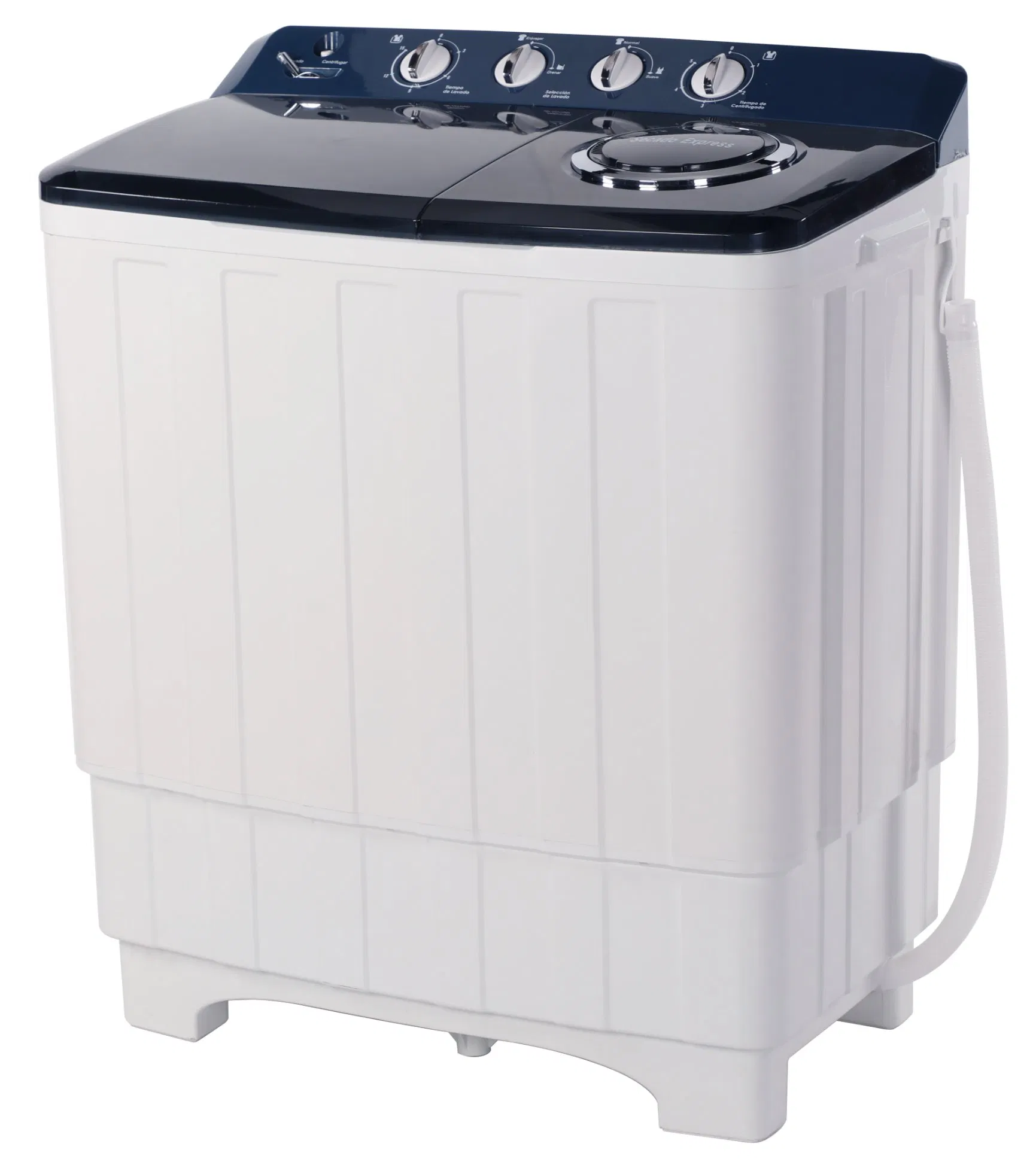 8kg OEM Customized Double Bucket Semi-Automatic Washing Machine - Top Mounted Household Appliance
