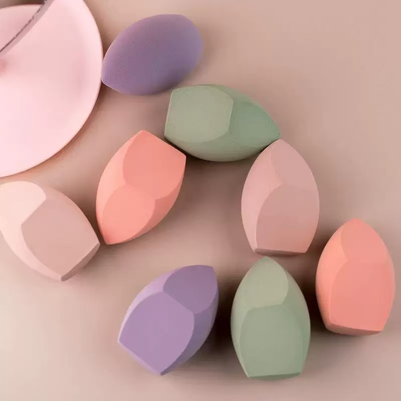 Factory Direct Super Soft No Powder Sponge Large Three Cut Beauty Egg