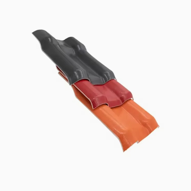 UPVC ASA PVC Plastic Spanish Roofing Sheet Shingle Teja De Techo Roof Tile for Villas/House/Pavilion