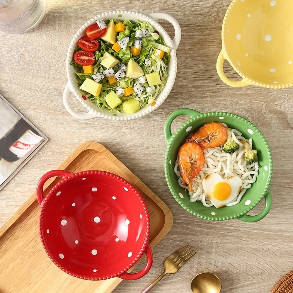 Easy Use Oil Resistant China Ceramic Bowl for Teahouses