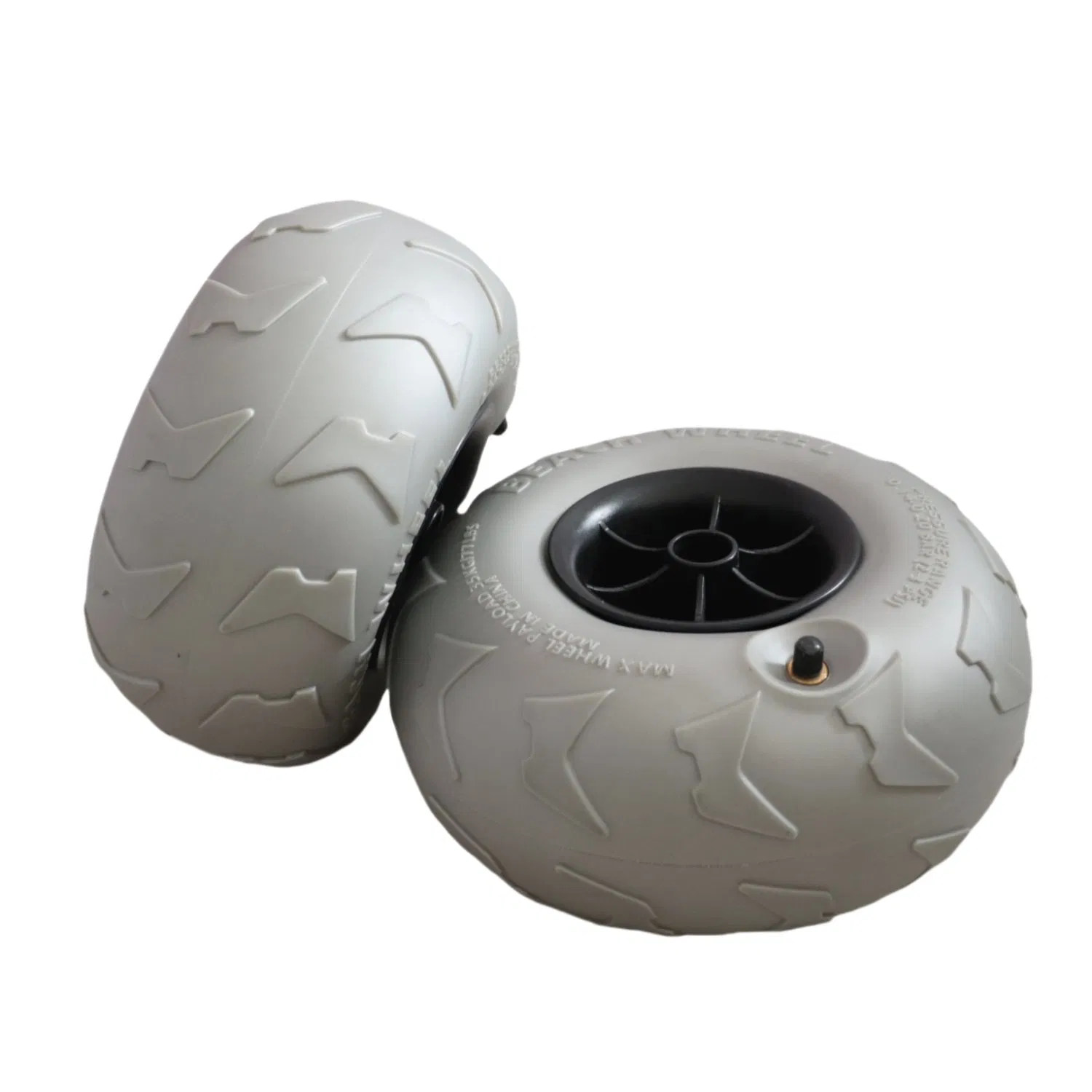 Outdoor Balloon Wheels Only Supplier, Beach Balloon Wheels, Folding Trolley Accessories,