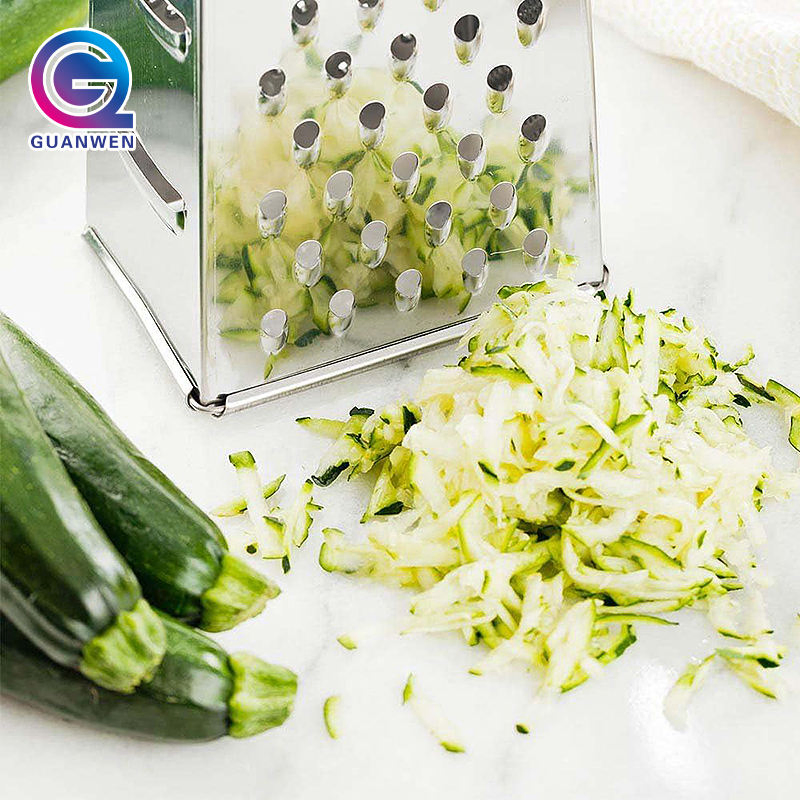 Best Price Multi-Functional Stainless Steel 4 Sided Vegetable Grater Food Cheese Grater
