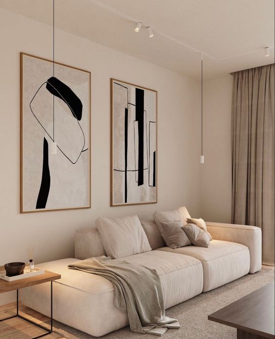 Диван для гостиной тканевый деревянный модульный комплект