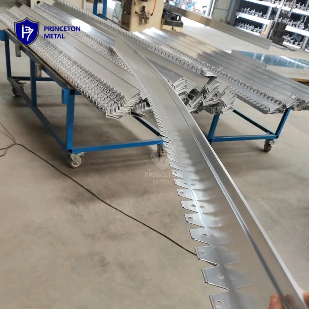 Lightweight Bendable L-Shape Aluminum Landscape Garden Edging Paver Restraint for Backyard, Courtyards