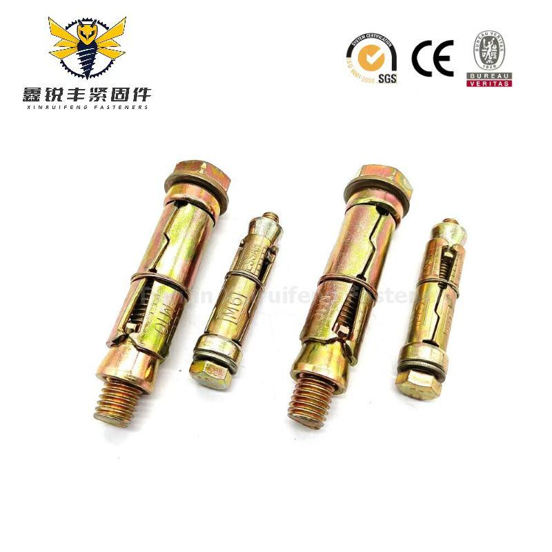 Анкерный болт 4 шт, оцинкованный, сталь