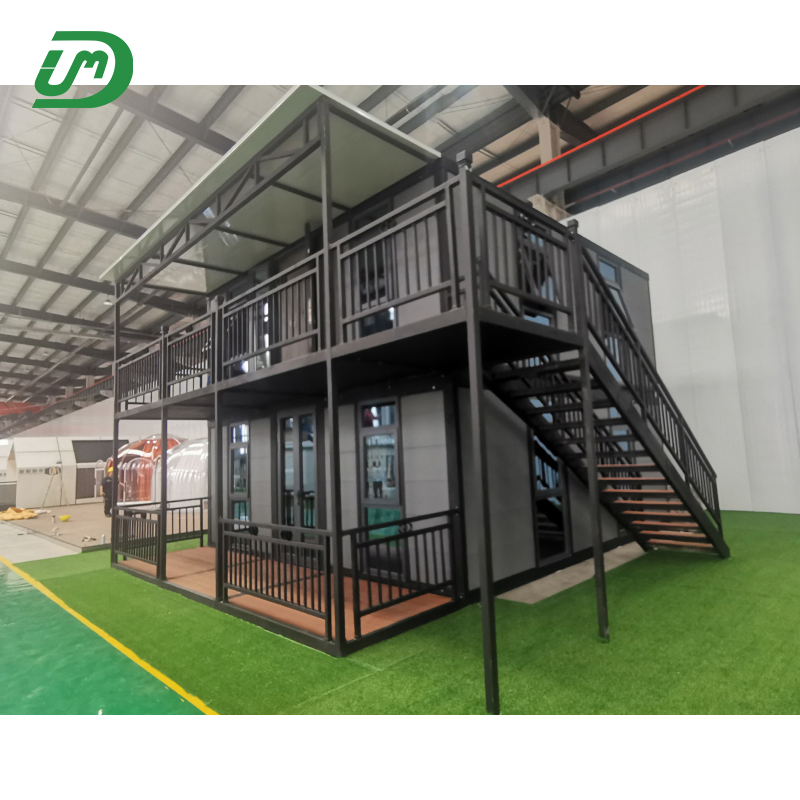 Fully Furnished Contentores Maritimos Casas Modulares Prefabricated House with 4 Bedrooms and Toilet