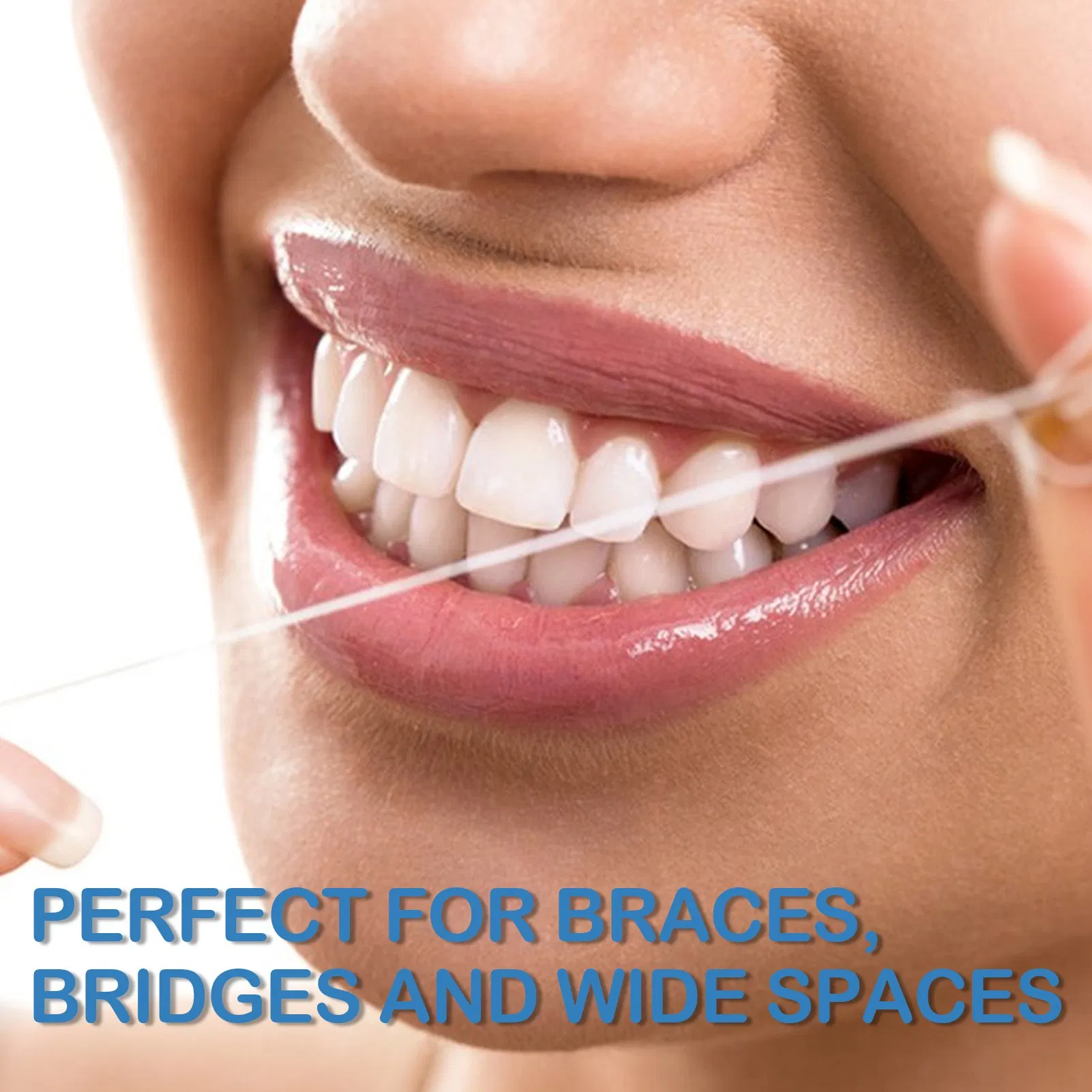 50 M Mint and Waxed Dental Floss Dental Floss Roll /FDA Approved with Customized Package