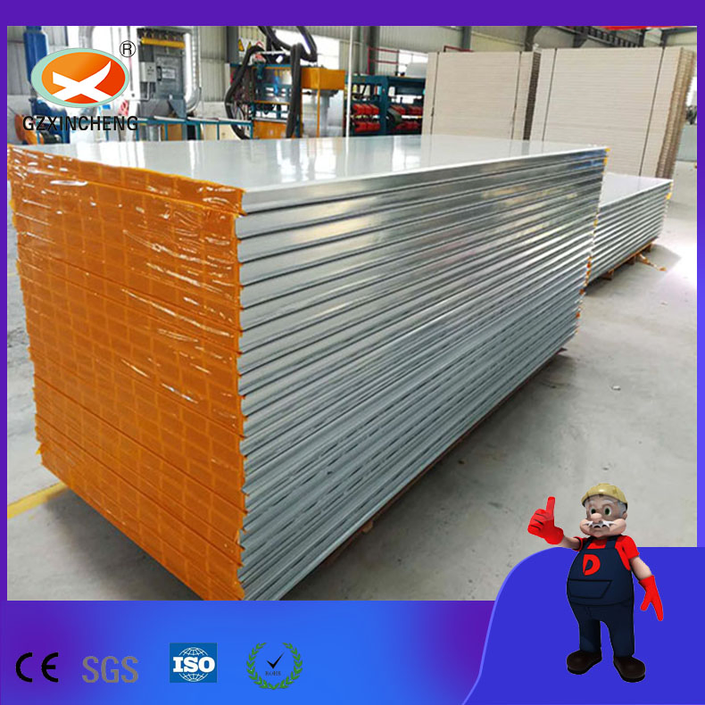 Prefabricated House Fireproof Glass Magnesium Sandwich Wall Panel