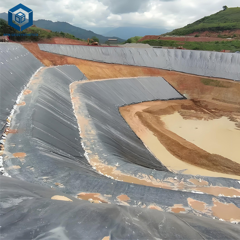 1.5mm High Density Polyethylene Geomembrane Liner HDPE Price for Biogas Digester Project