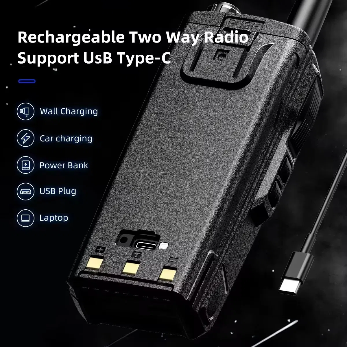 Портативная рация Baofeng UV-27 10W, 999 каналов