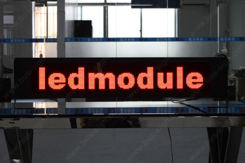 Moving Message Bus LED Display Sign