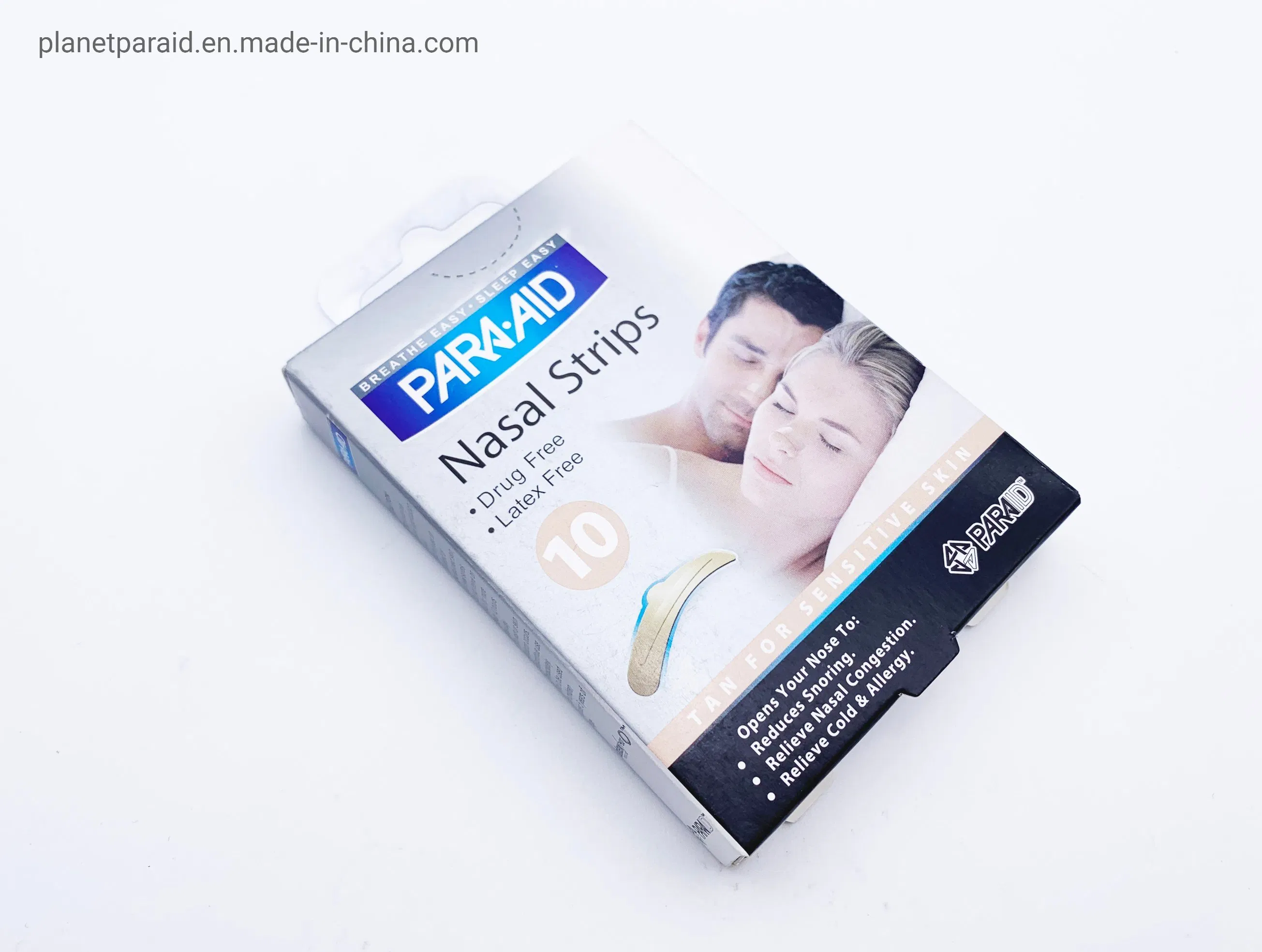Tan Large Nasal Strips for Adult with Large Noses