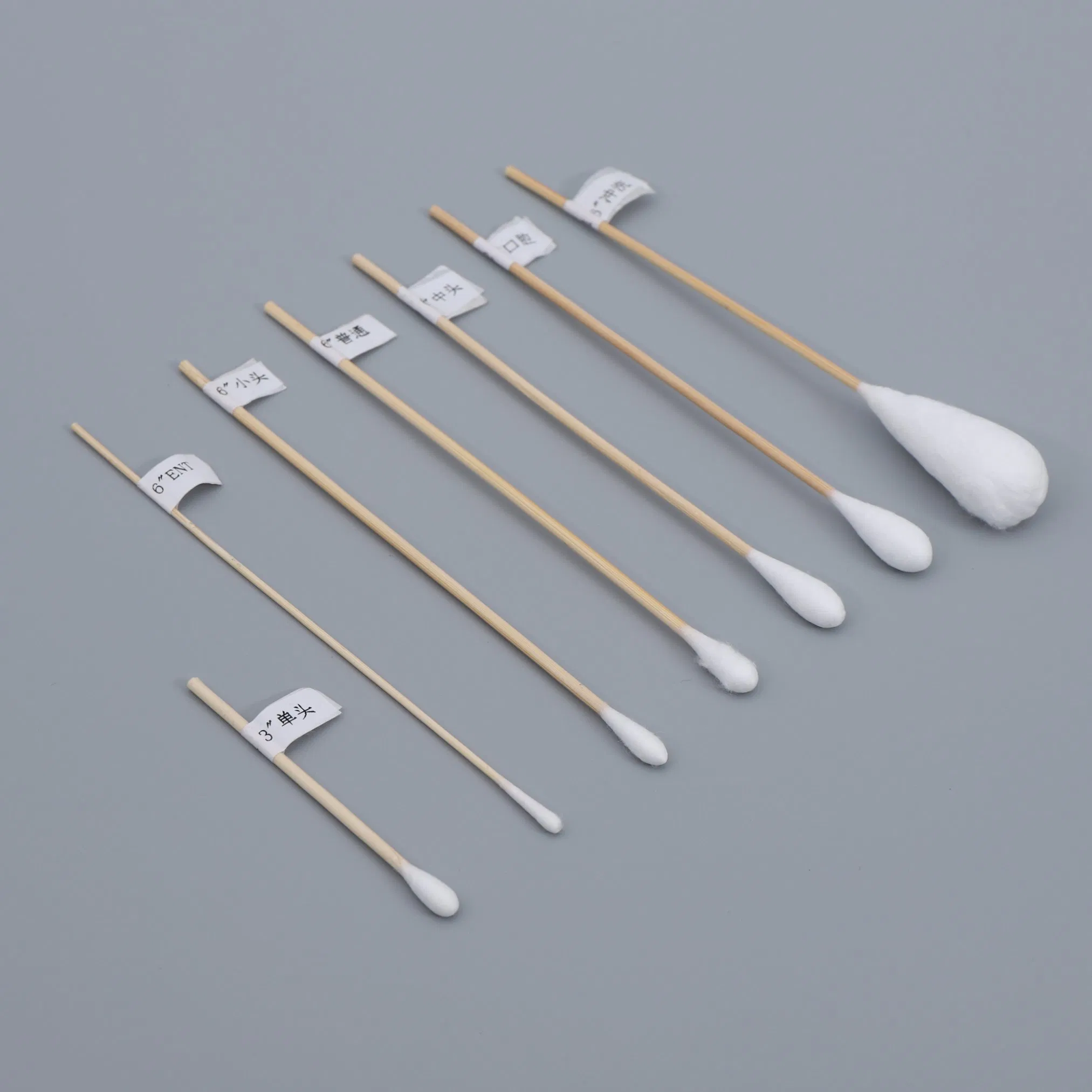 Medical Disposable Sterile Cotton Swab Applicator