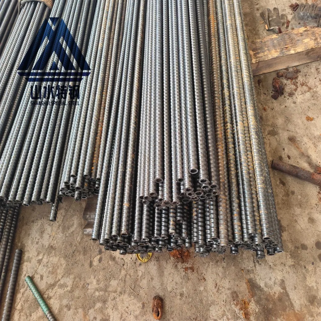 40cr Material Hot Rolled Self Drilling Anchor Bolt System Anchoring