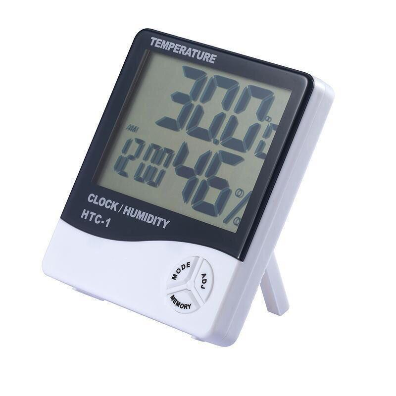 Digital Thermometer Hygrometer Server Room Thermometer HTC-1