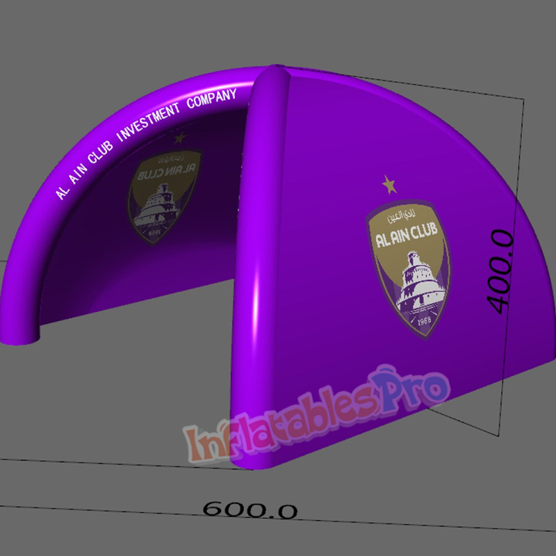 Customize Football Team Club Inflatable Tent