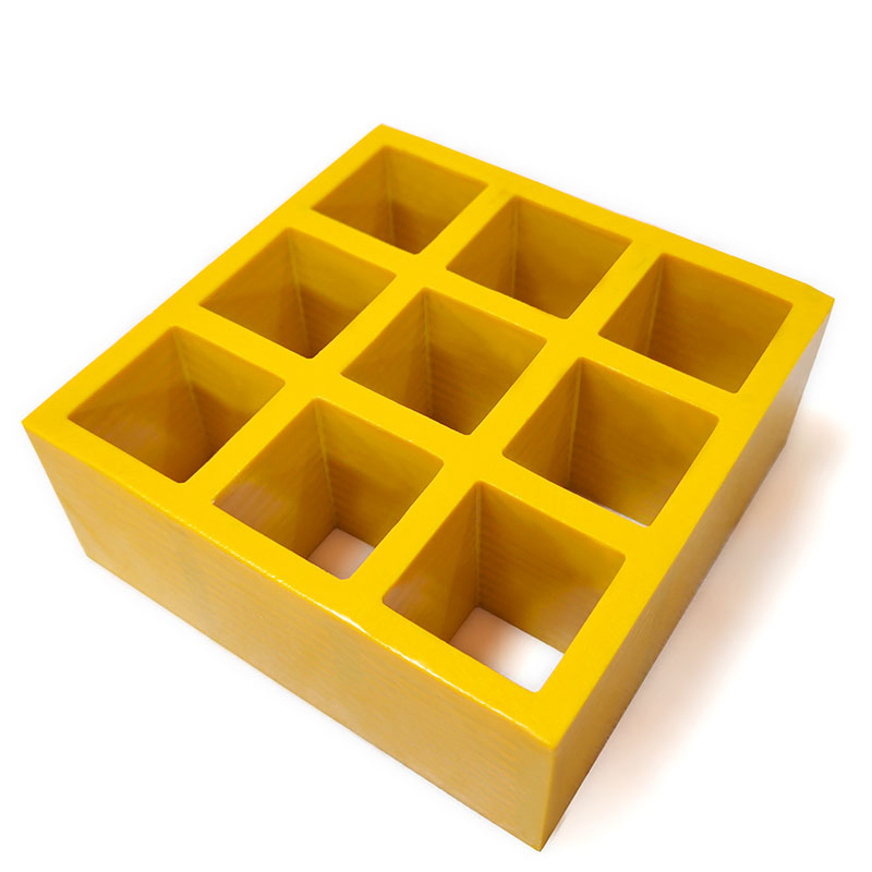 GRP FRP Fiberglass Corrosion Resistance High Strength Lightweight Structure Slip Resistance Molded Pultruded Industrial Flooring Grating