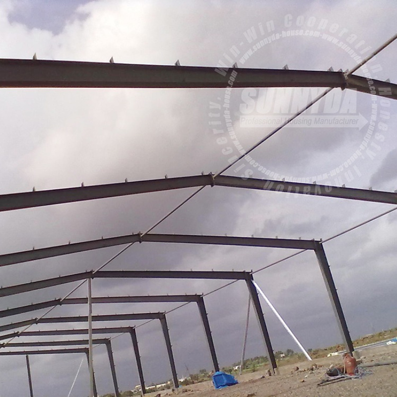 Prefab Steel Structure Gas Filling Station Roofing Design