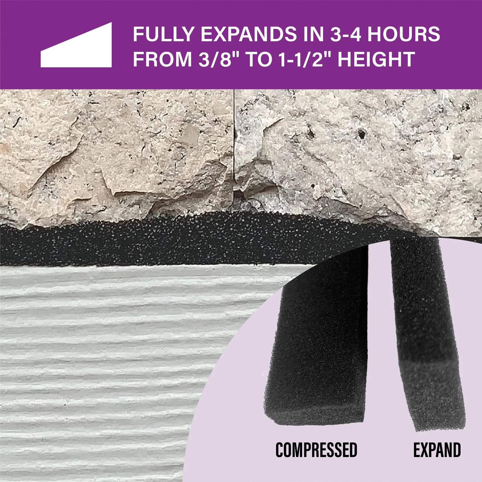 Single/Dual Sided Window Insulation Tape Expanding for Construction Custom Cut Polyethylene Foam Tape