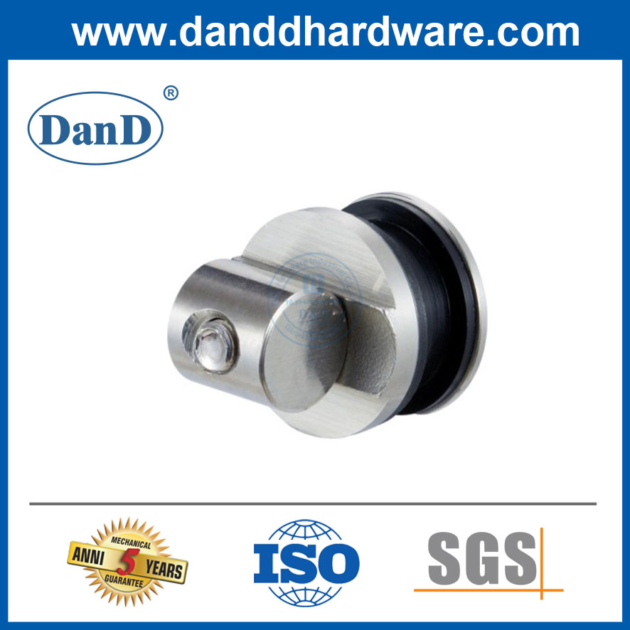 Sliding Door Hanger Stainless Steel Glass to Tube Support Bracket Insert Std