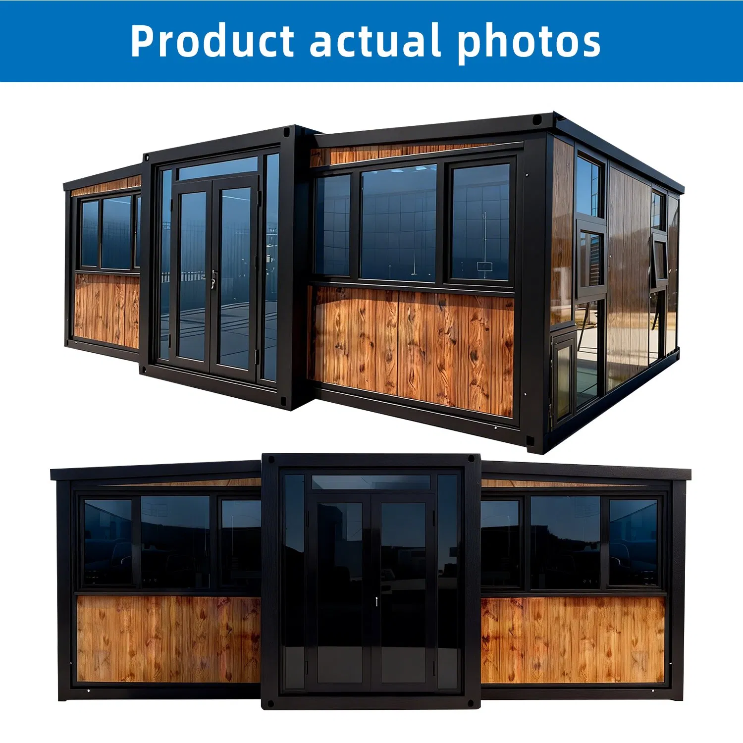 Mobile House Container Prefab House Prefabricated House Mobile House 20FT/30FT/40FT with 3 Bedrooms One Bathroom